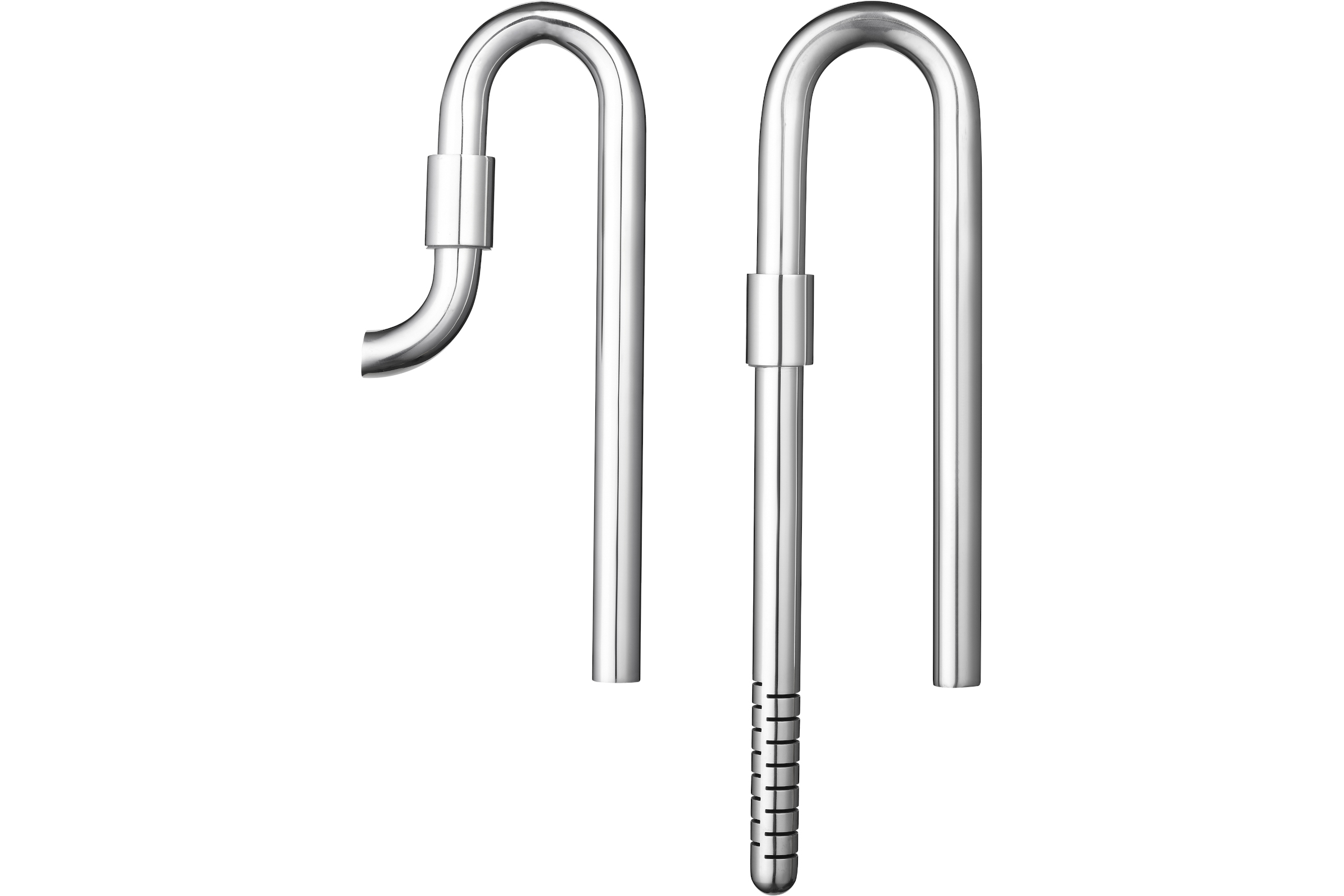 Chihiros Metall Ein- und Ausstrahlrohr L (16/22 mm)